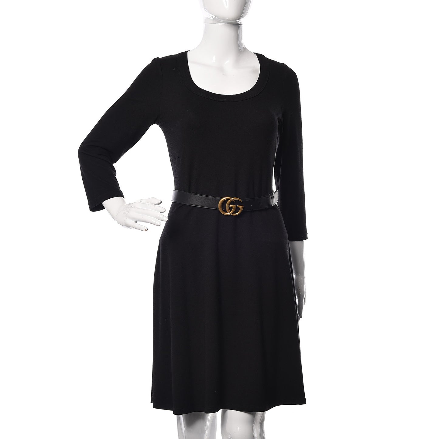 Calfskin Double G 30mm Belt 75 30 Black