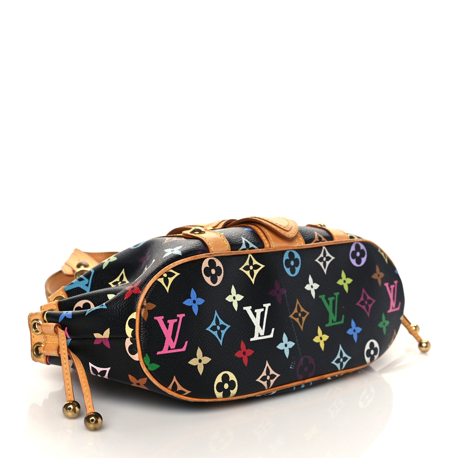 Louis Vuitton Monogram Multicolor Theda GM Black 4 of 8