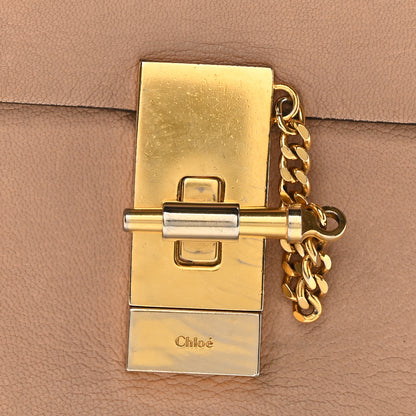 Chloe Grained Lambskin Mini Drew Shoulder Bag Biscotti Beige 8 of 10