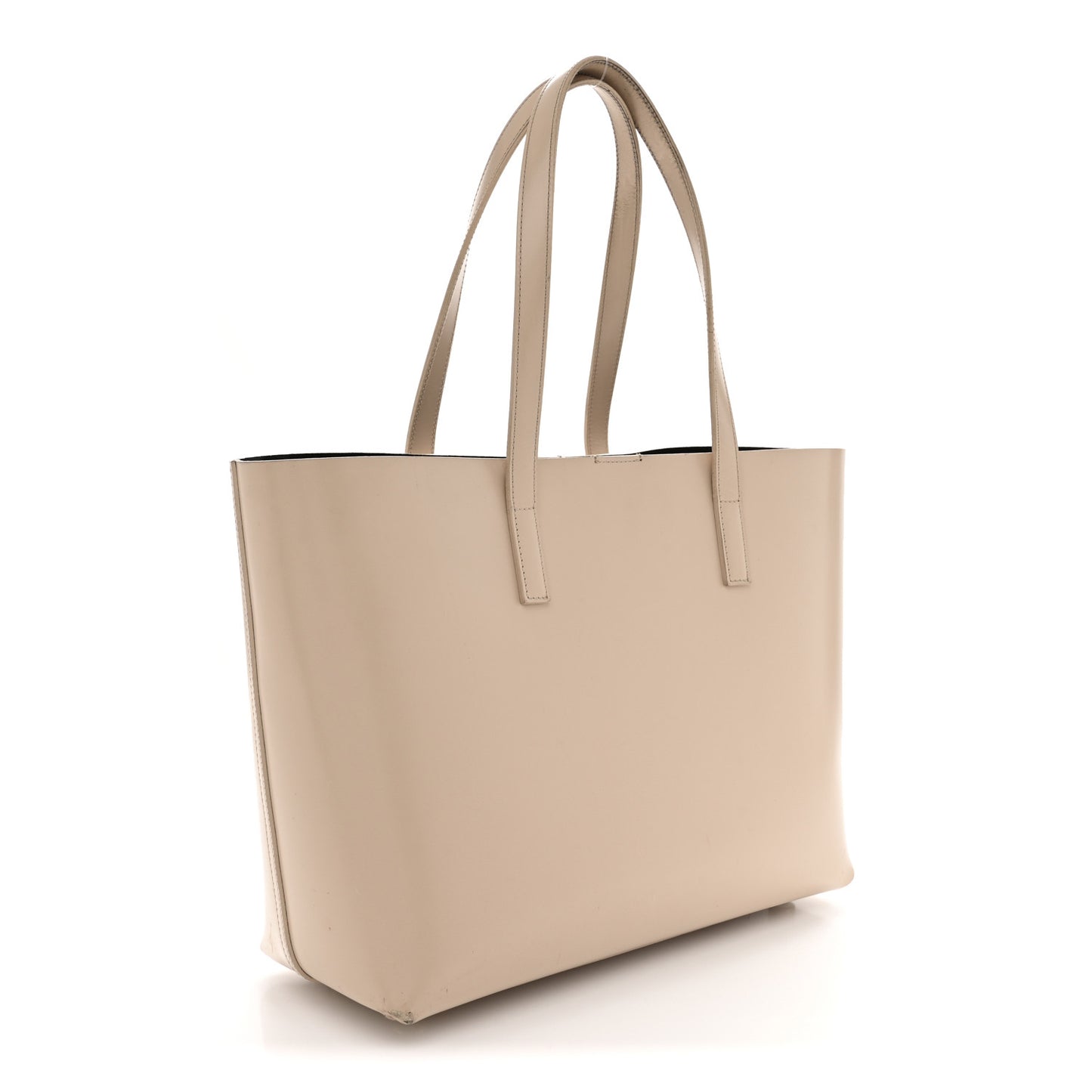 Calfskin Classic Monogram Double Face Tote Nude Powder