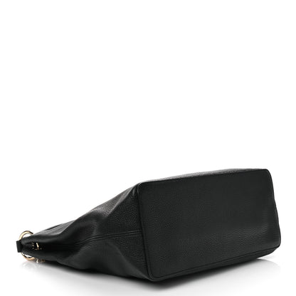 Gucci Pebbled Calfskin Large Soho Hobo Black 4 of 10