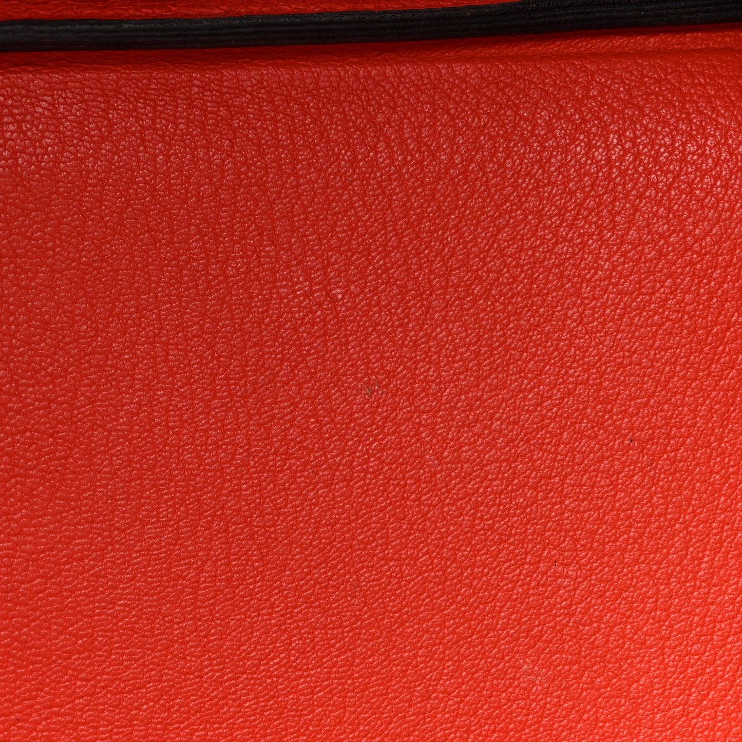 Togo Birkin Verso 35 Bleu Nuit Orange Poppy