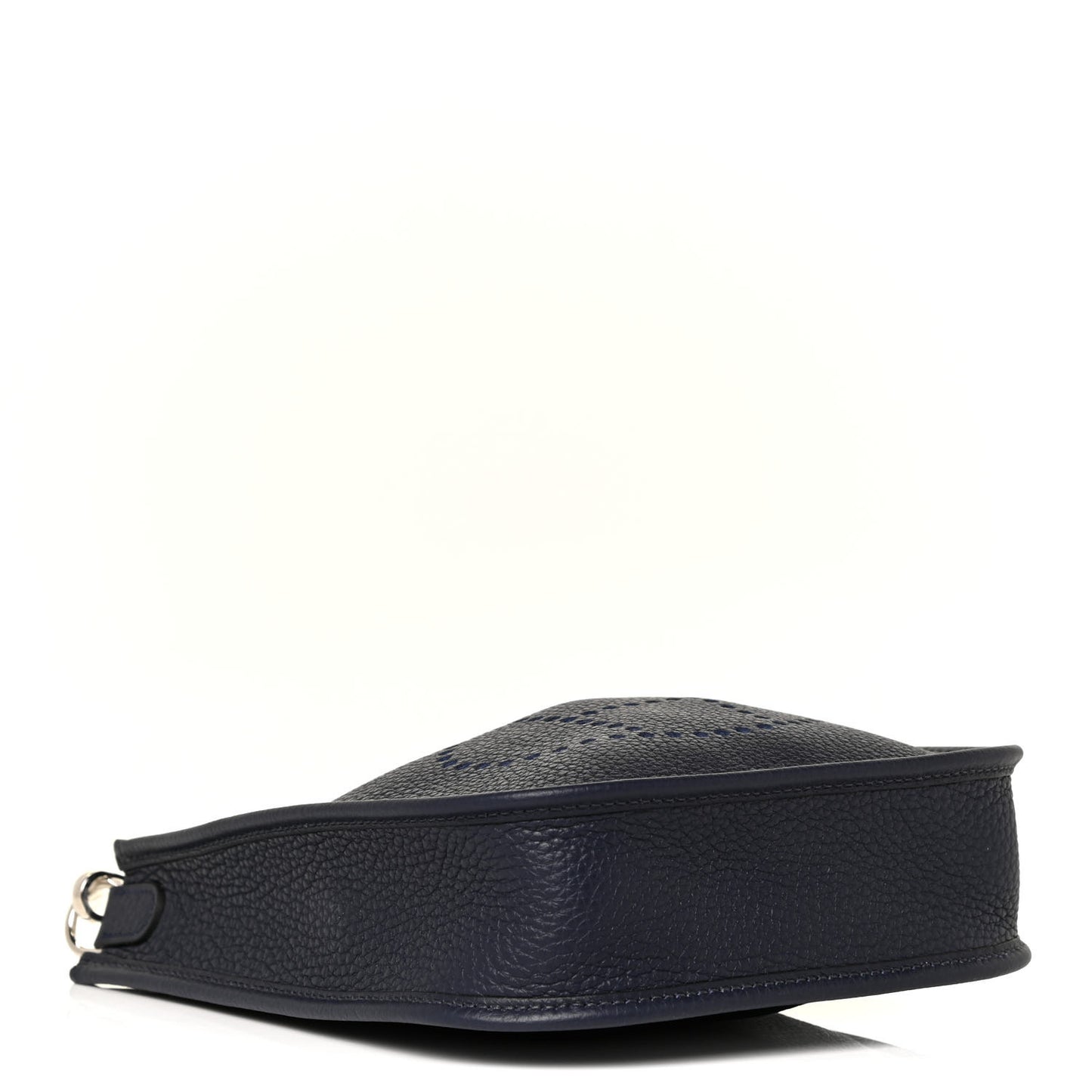 Taurillon Clemence Amazone Sangle Cavale Evelyne TPM Bleu Nuit Bleu Encre Cuivre