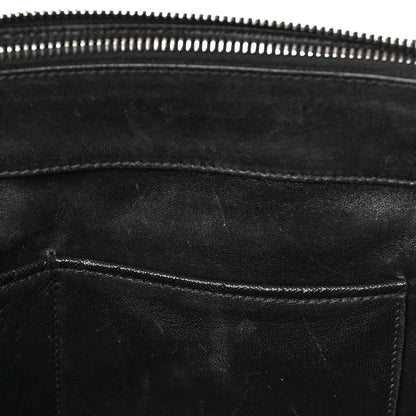 Prada Saffiano City Calf Medium Galleria Double Zip Tote Black 10 of 11