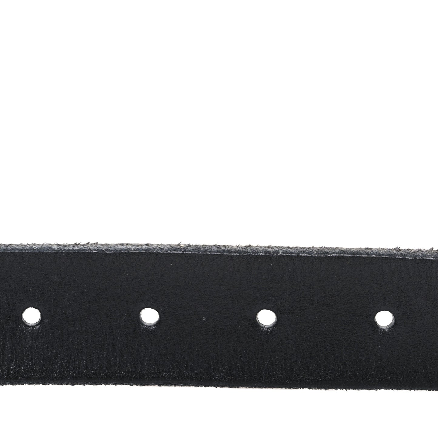 Cuoio Toscano Nickel Double G 30mm Belt 85 34 Black