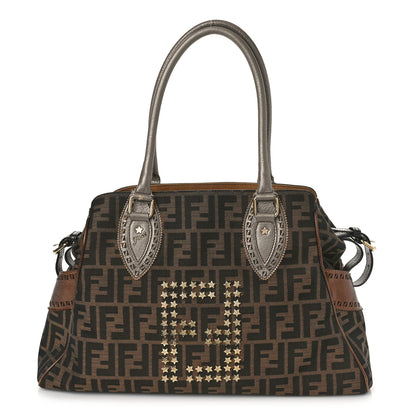 Fendi Zucca Studded Bag De Jour Tobacco 1 of 14