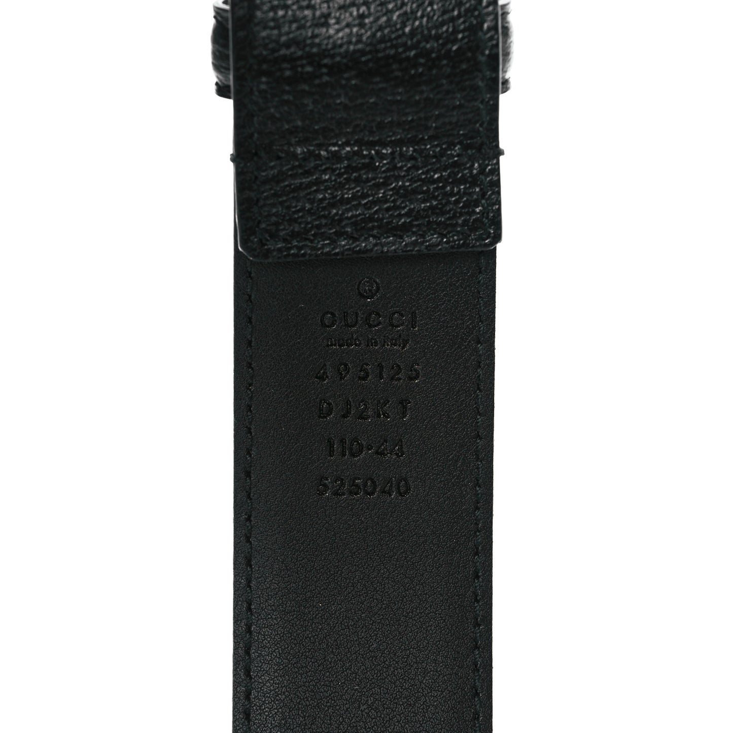 Textured Dollar Calfskin Bees And Stars Print Mens 35mm Belt 110 44 Black Gold