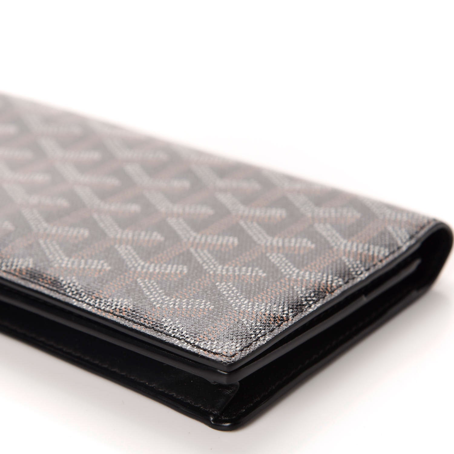 Goyard Goyardine Long Bi-Fold Wallet Black 7 of 9