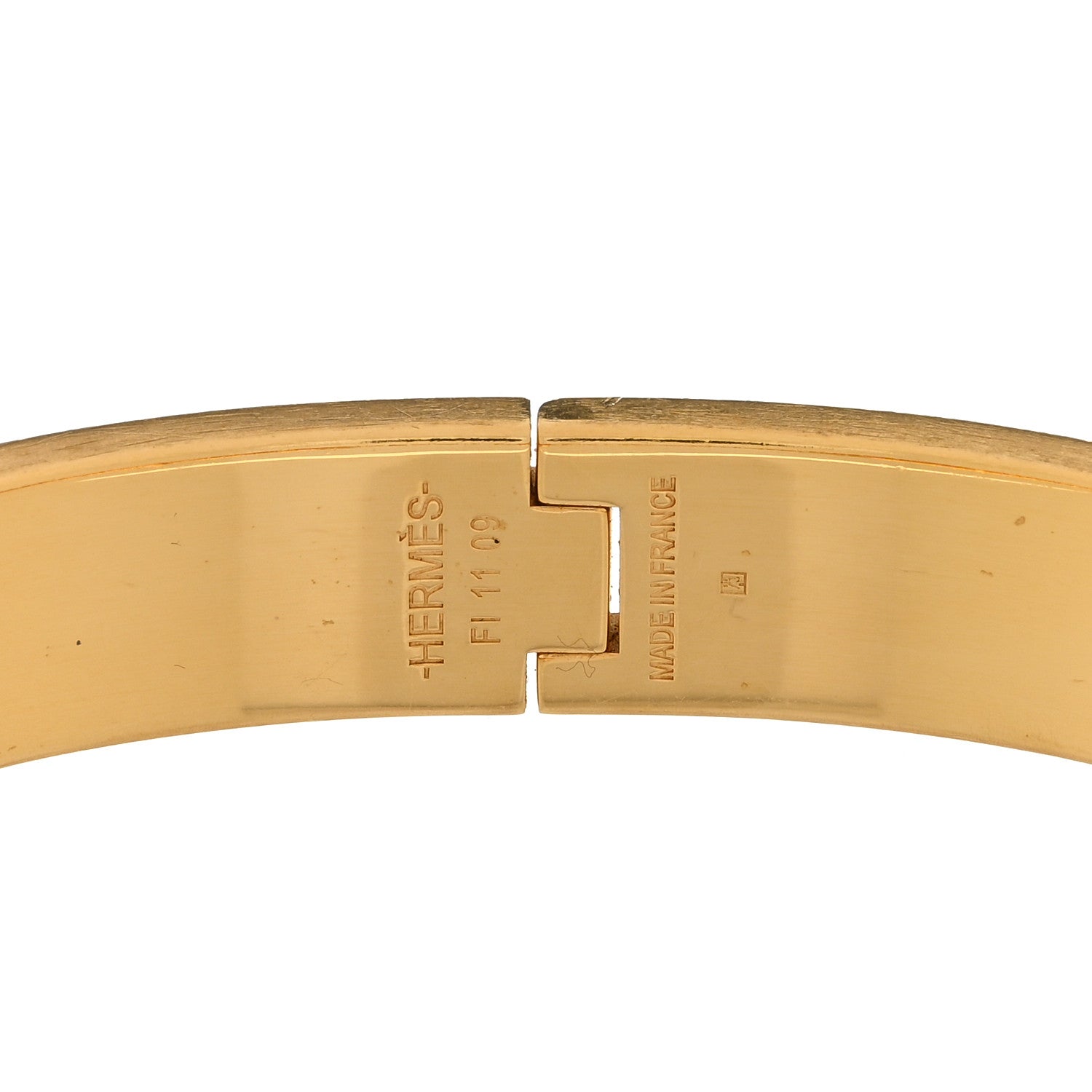 Hermes Matte Enamel Narrow Clic Clac HH Bracelet T6 3 of 3