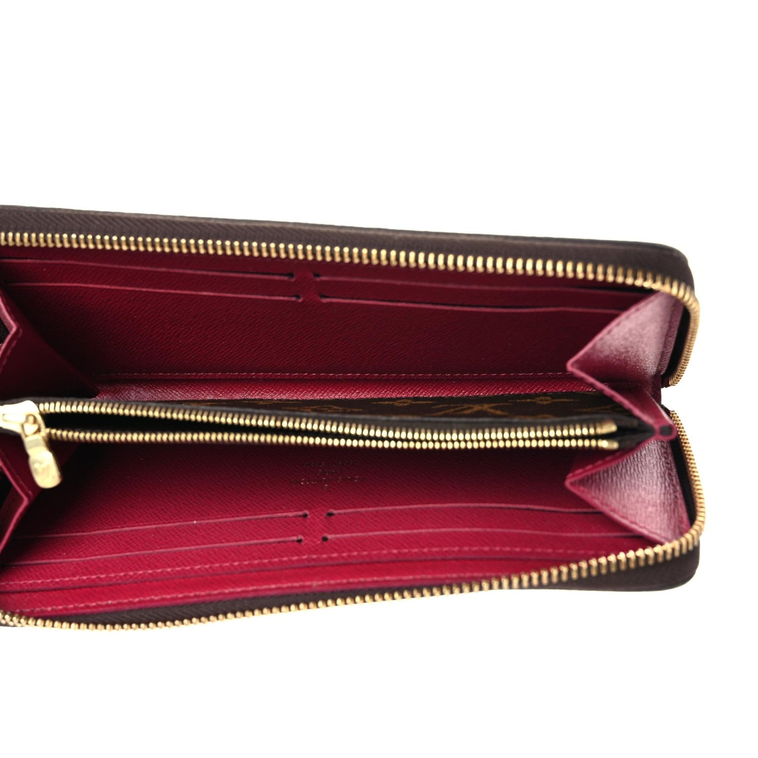 Louis Vuitton Monogram Clemence Wallet Fuchsia 5 of 9