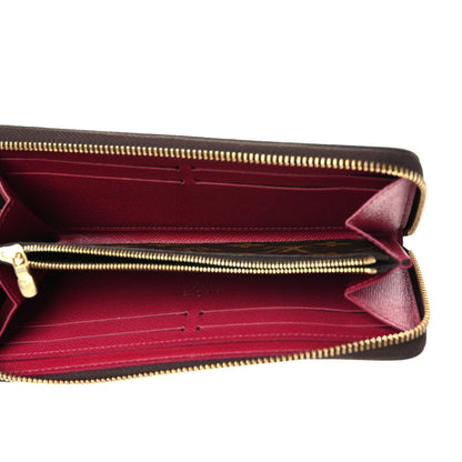 Louis Vuitton Monogram Clemence Wallet Fuchsia 5 of 9