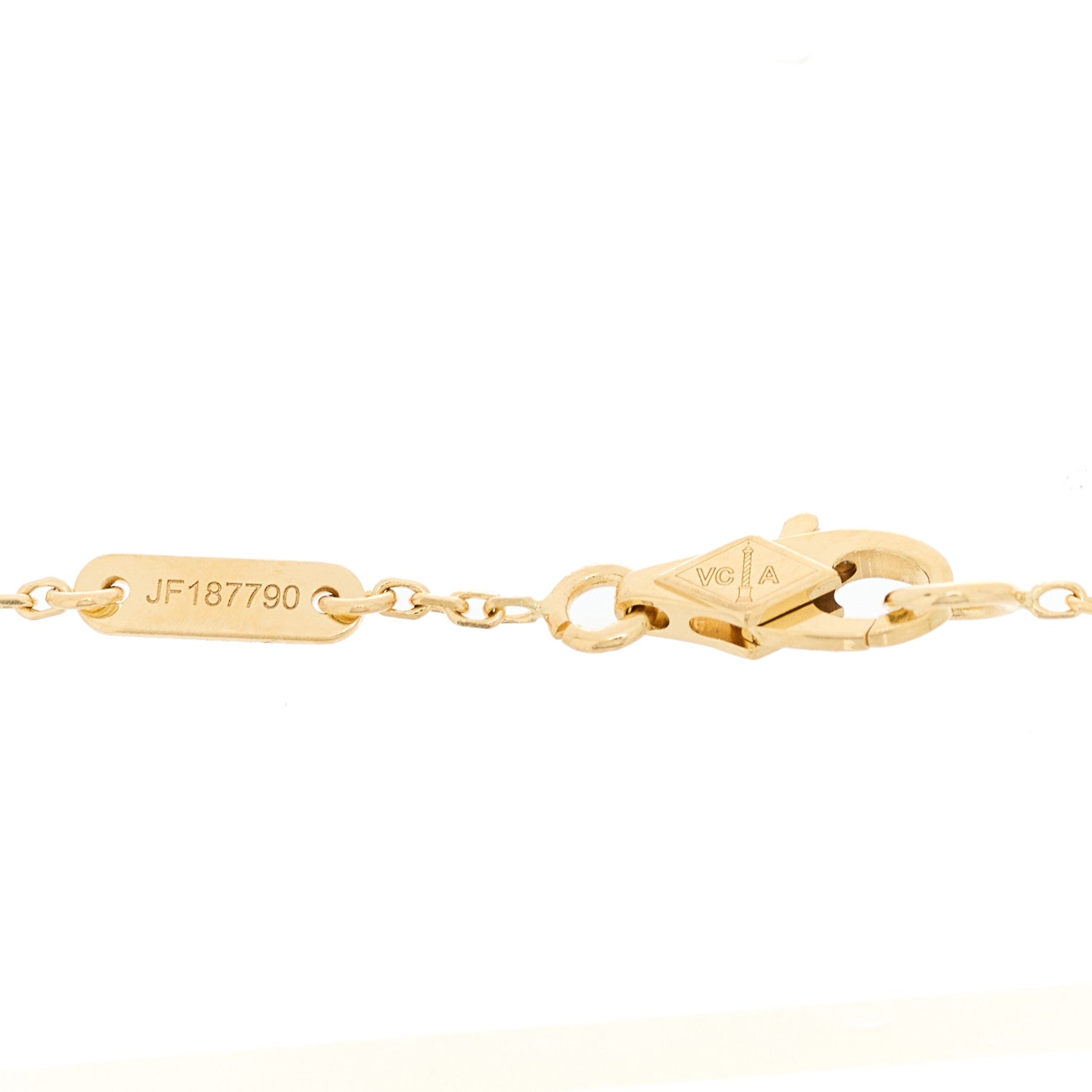 Van Cleef & Arpels 18K Yellow Gold Mother of Pearl Sweet Alhambra Butterfly Bracelet 4 of 6