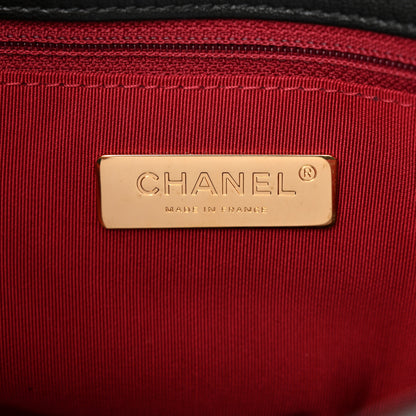 Chanel Lambskin Quilted Large Chanel 19 Flap Black 7 of 11