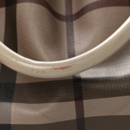 Burberry Smoked Check Small Northfield Tote Trench 15 of 22