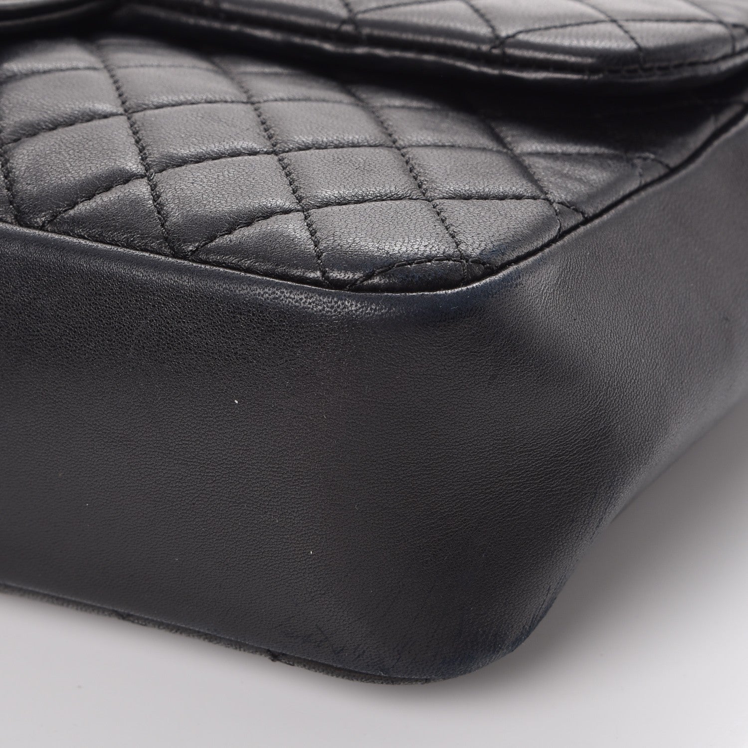 Chanel Lambskin Quilted Medium Westminster Pearl Flap Black 10 of 10