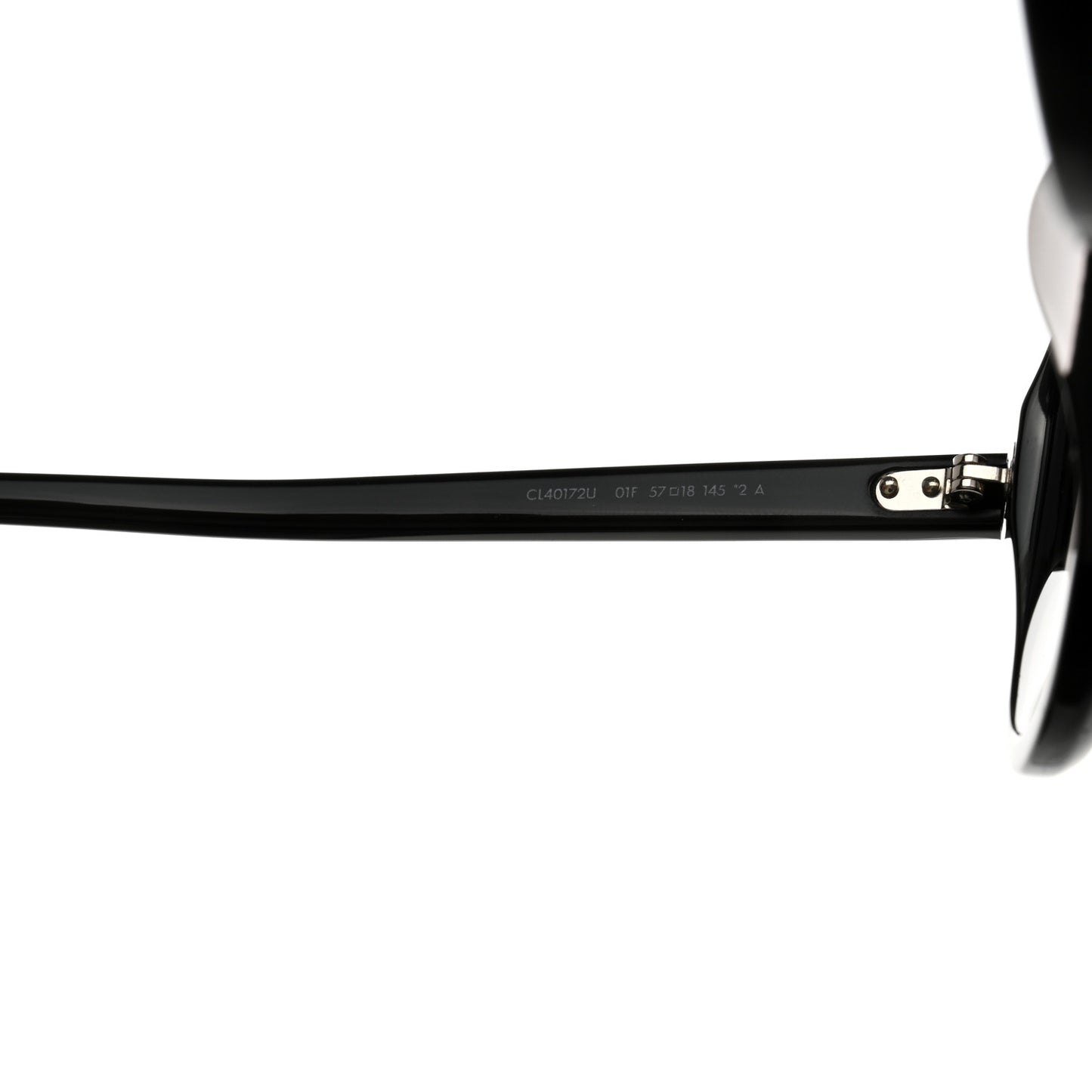 Acetate Square Sunglasses CL40172U Black