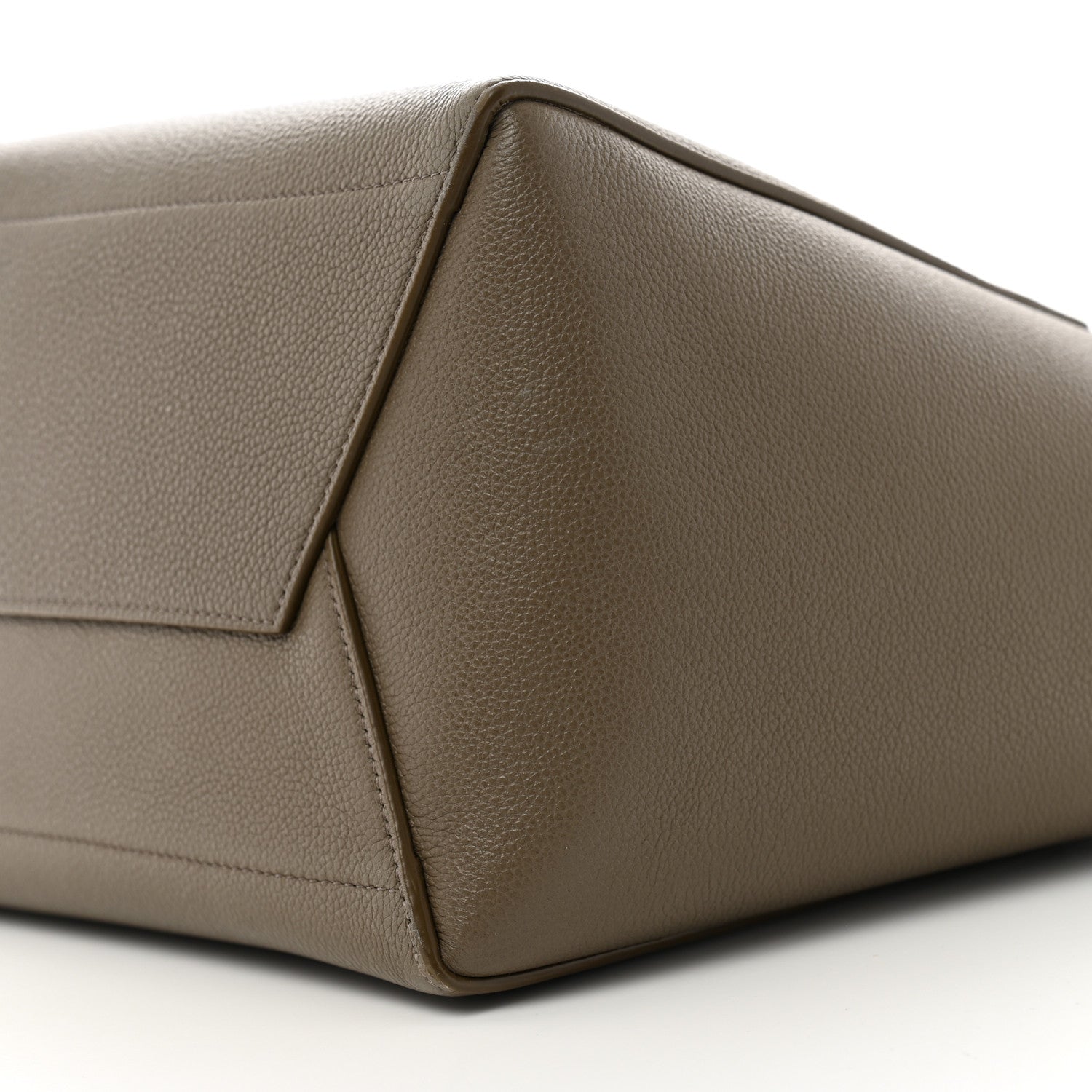 Celine Soft Grained Calfskin Sangle Bucket Bag Taupe 10 of 12