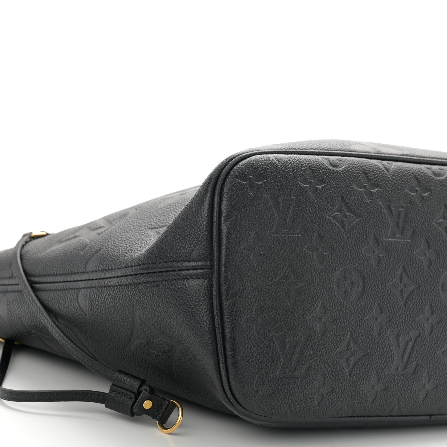 Louis Vuitton Empreinte Monogram Giant Neverfull MM Black 9 of 11