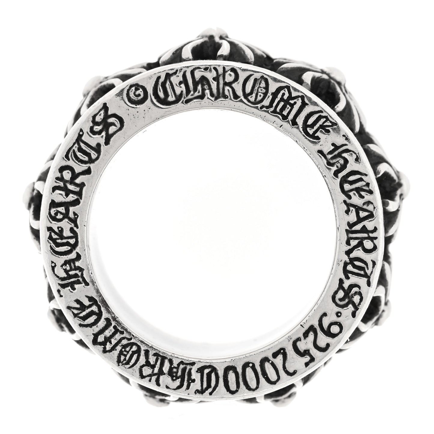 Sterling Silver Spinner Ring 57 8