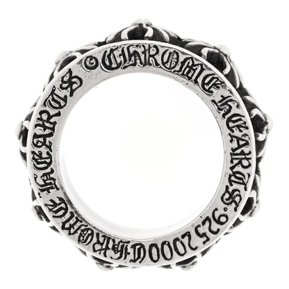 Chrome Hearts Sterling Silver Spinner Ring 57 8 4 of 4