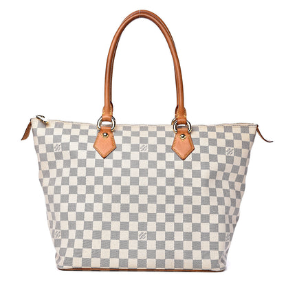 Louis Vuitton Damier Azur Saleya MM 1 of 17