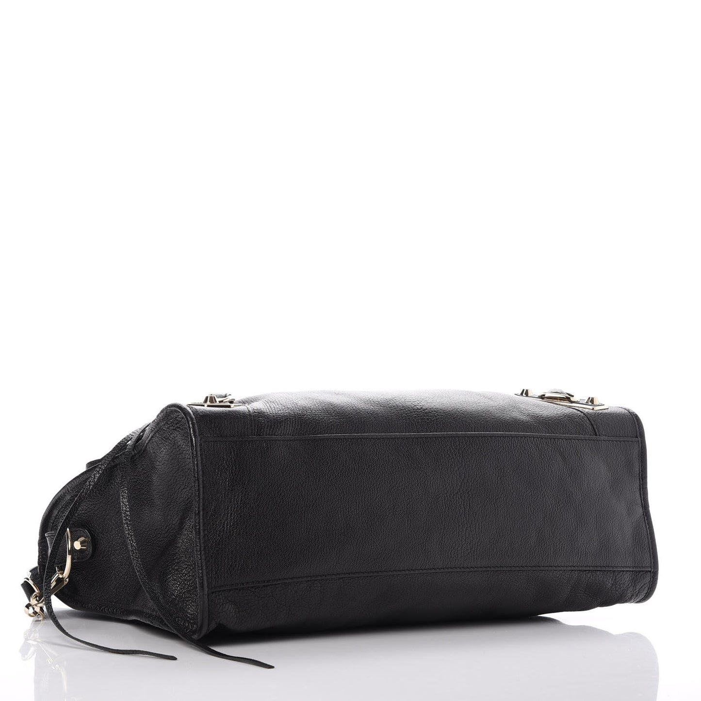 Chevre Gold Metallic Edge Hardware City Black