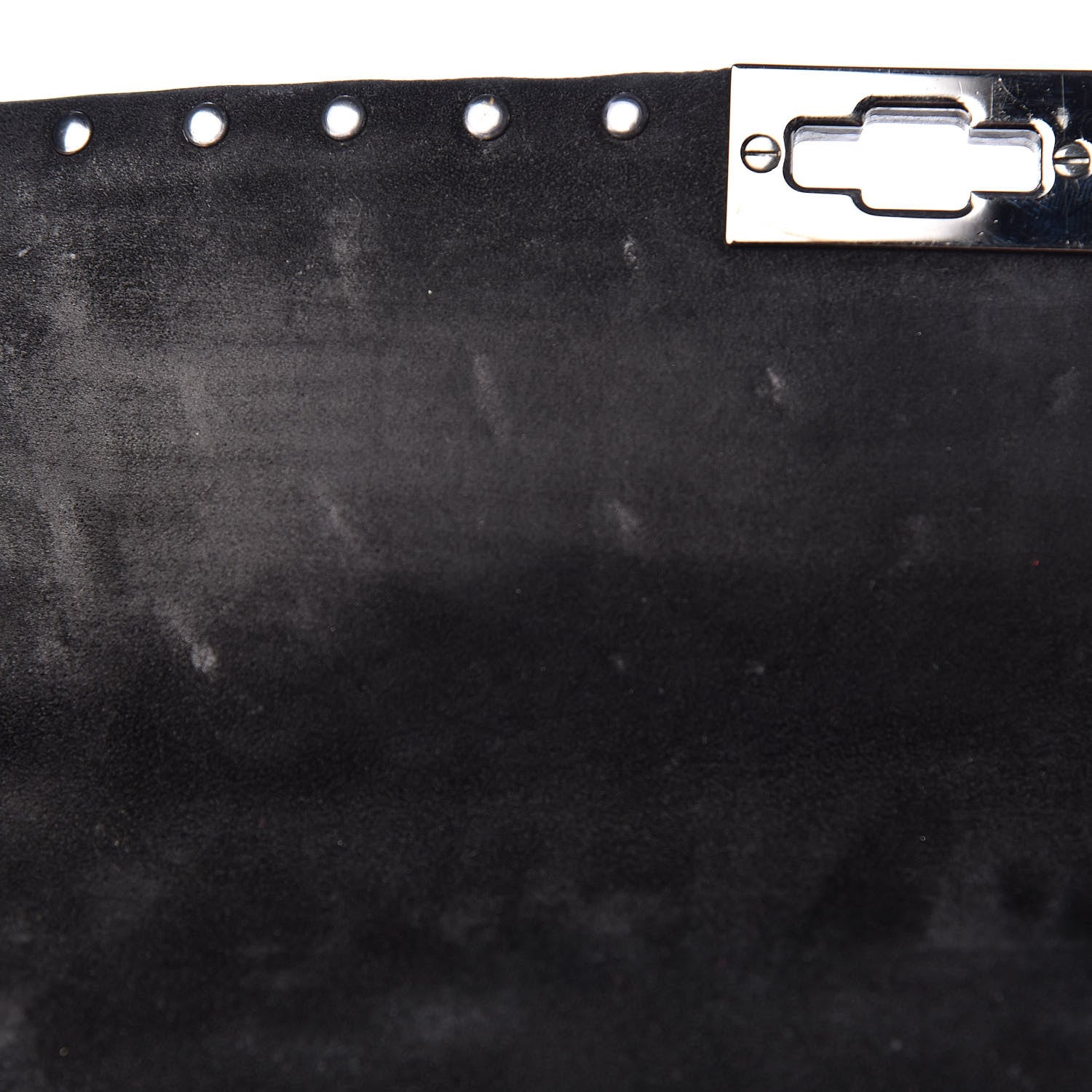 Valentino Garavani Craquele Nappa Medium Rockstud Spike Shoulder Bag Black 17 of 24