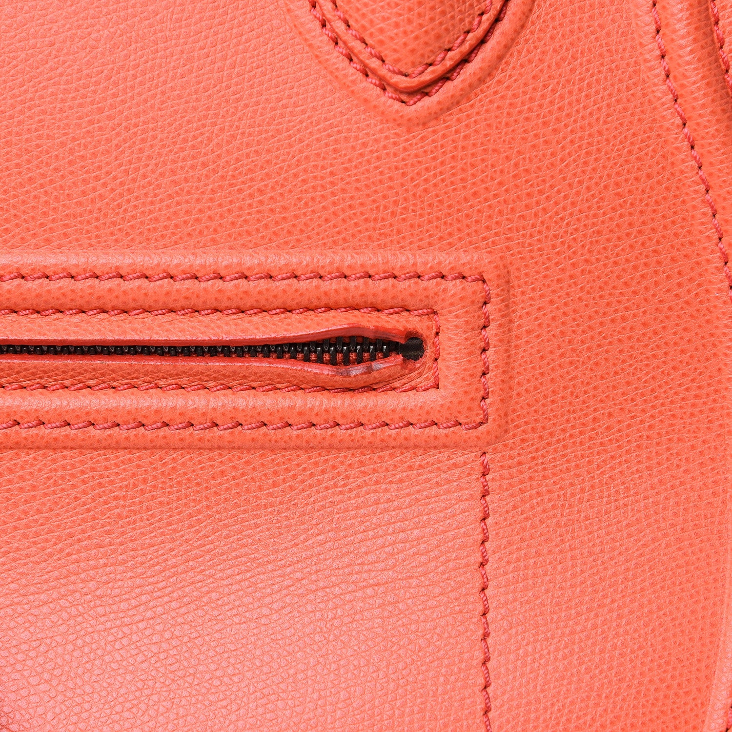 Celine Grained Calfskin Medium Phantom Luggage Coral 13 of 17