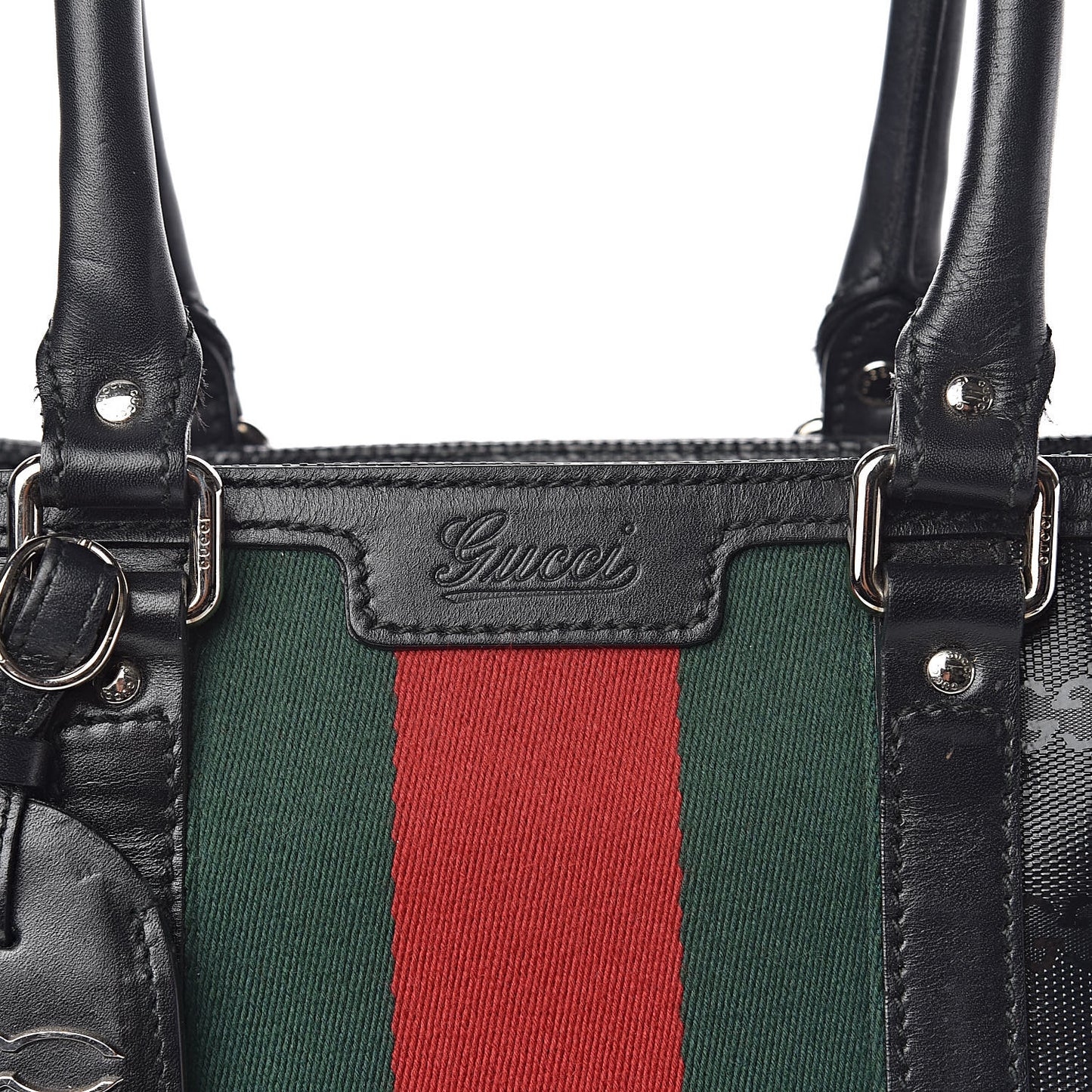 Imprime Monogram Web 500 Tote Black