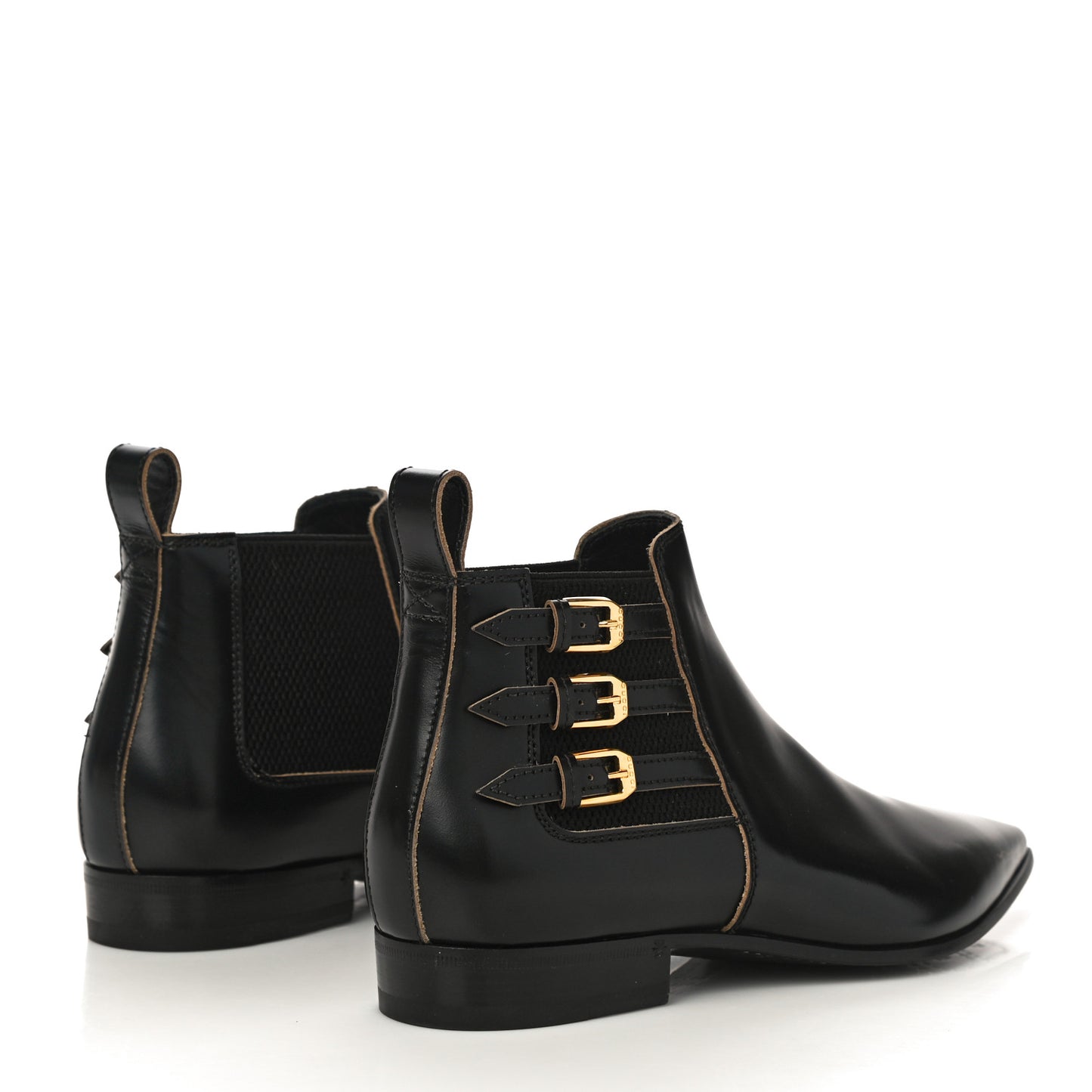 Cordovan Lux Ankle Boots 38 Black