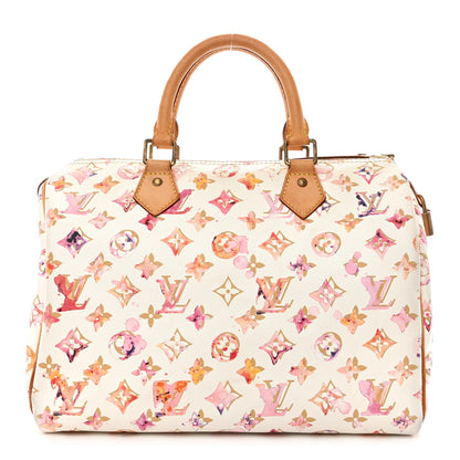 Louis Vuitton Watercolor Aquarelle Speedy 30 White 1 of 12