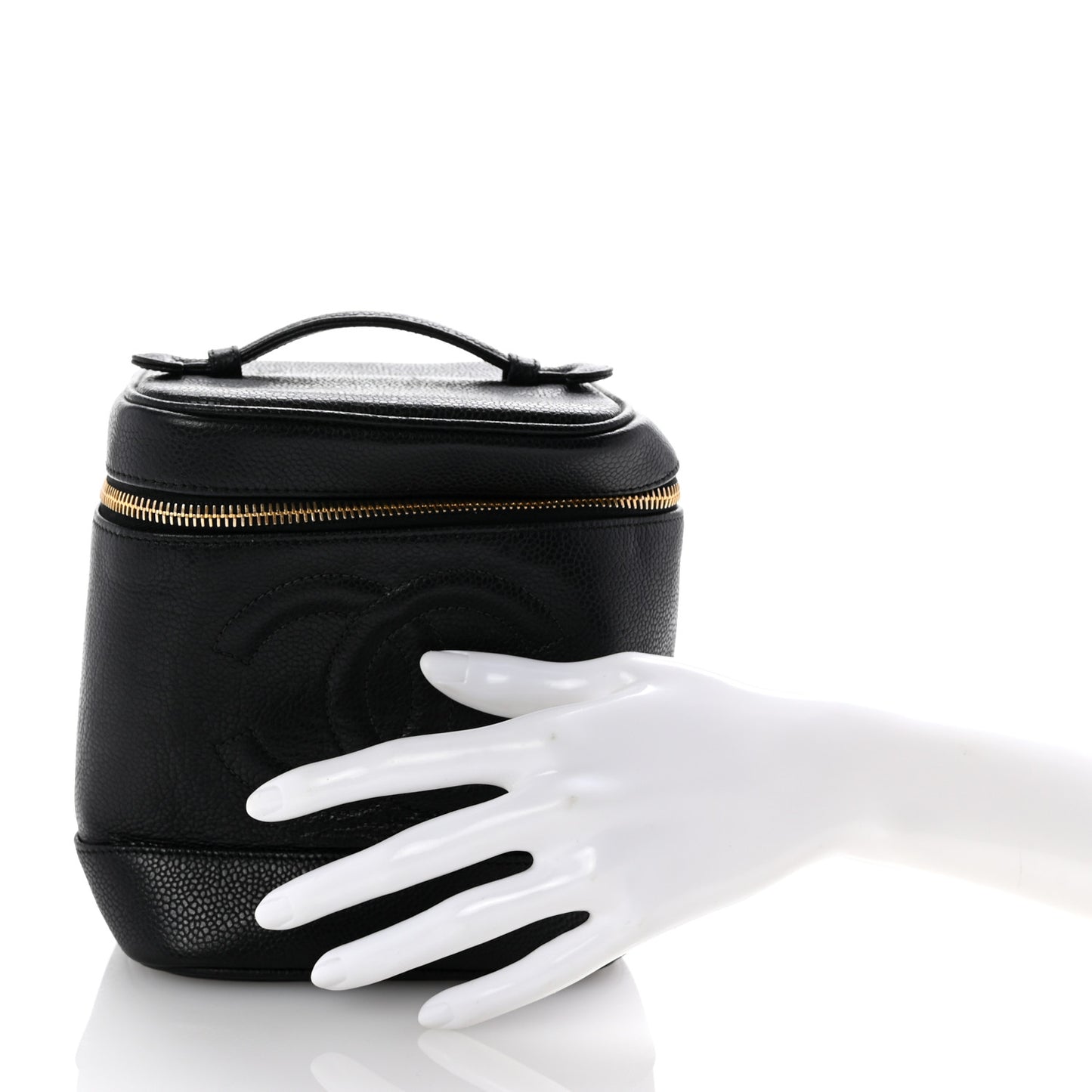 Caviar Vanity Cosmetic Case Black