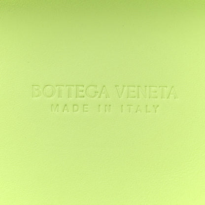 Bottega Veneta Nappa Pleated Intrecciato Knot Clutch Seafoam 6 of 11