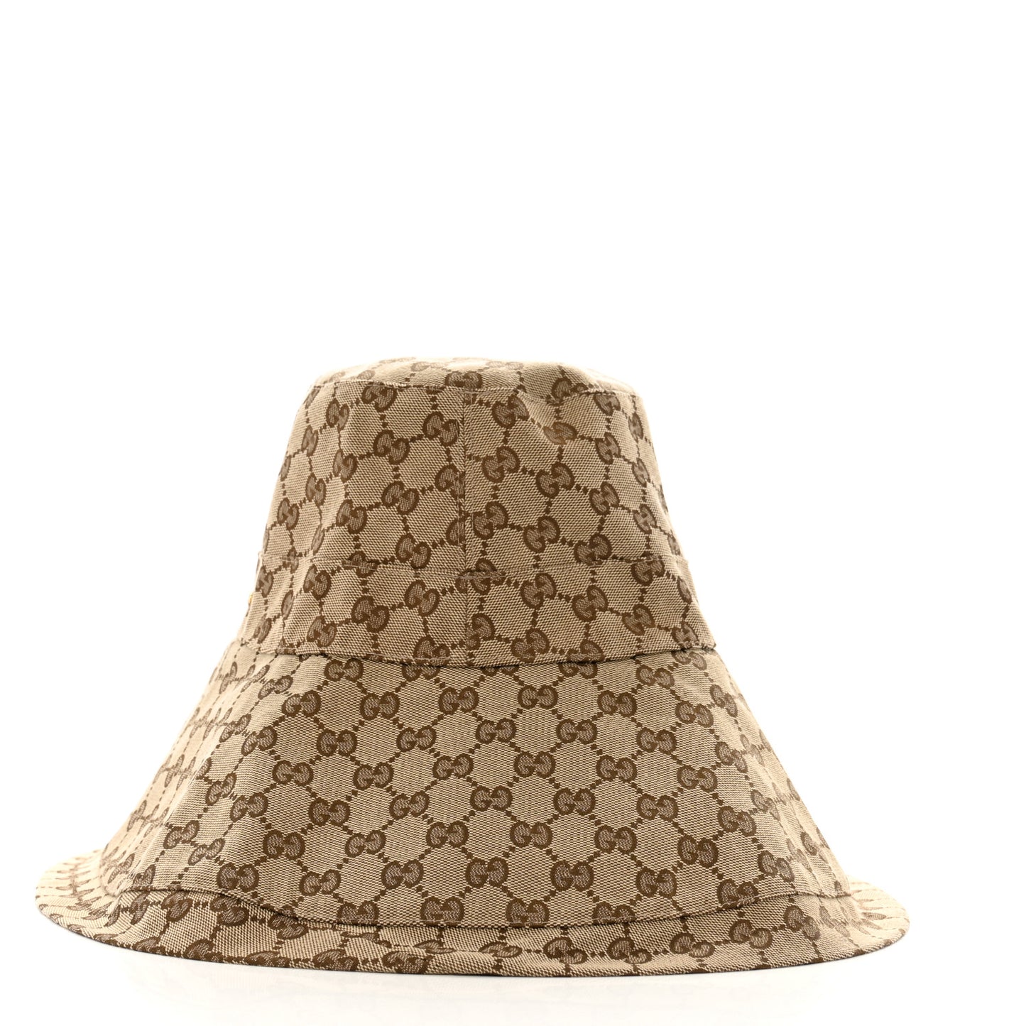 Monogram Wide Brim Hat S Beige