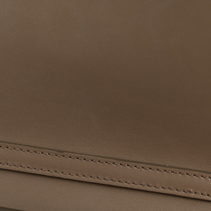 Chloe Calfskin Suede C Clutch With Chain Motty Grey 11 of 13
