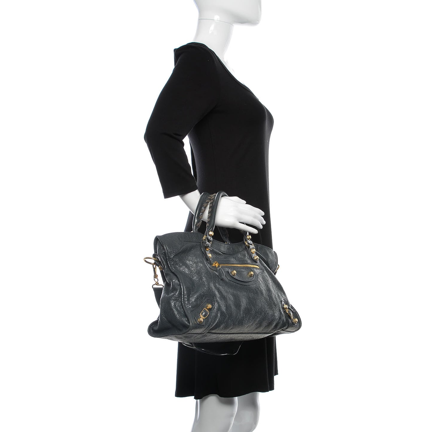 Agneau Giant 12 Gold Hardware City Anthracite