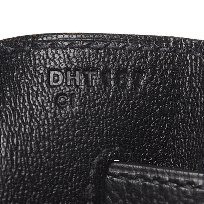 Hermes Epsom Kelly Sellier 35 Black 7 of 10