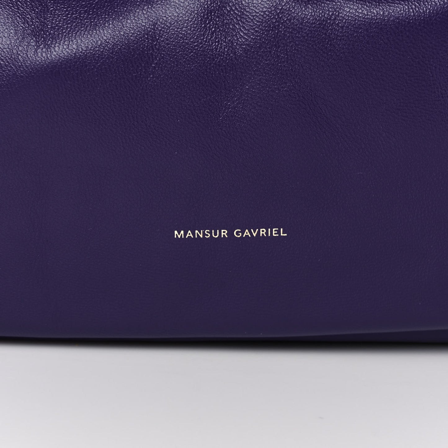 Lambskin Cloud Clutch Viola