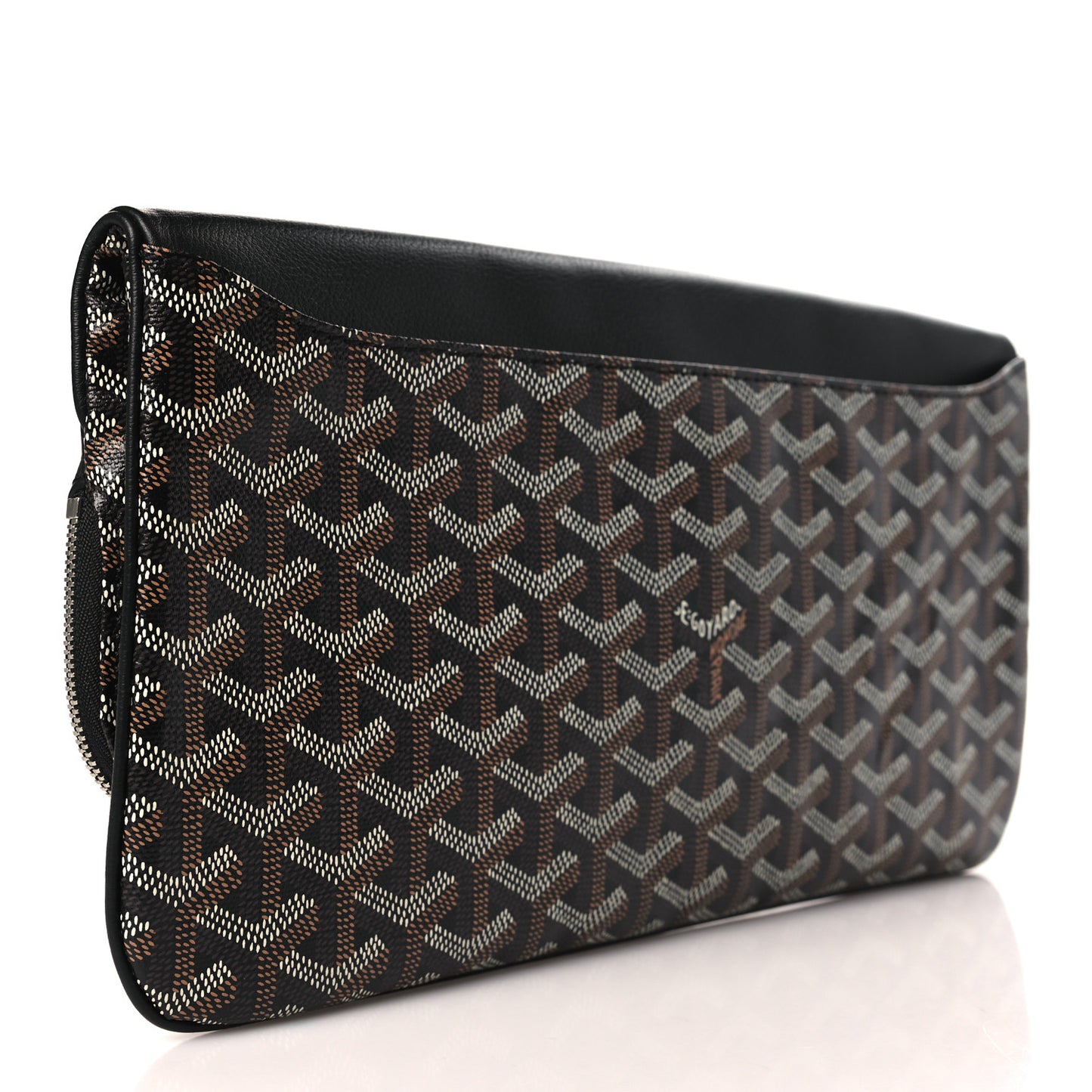 Goyardine Sainte Marie Soft Clutch Black