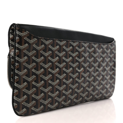 Goyard Goyardine Sainte Marie Soft Clutch Black 3 of 9