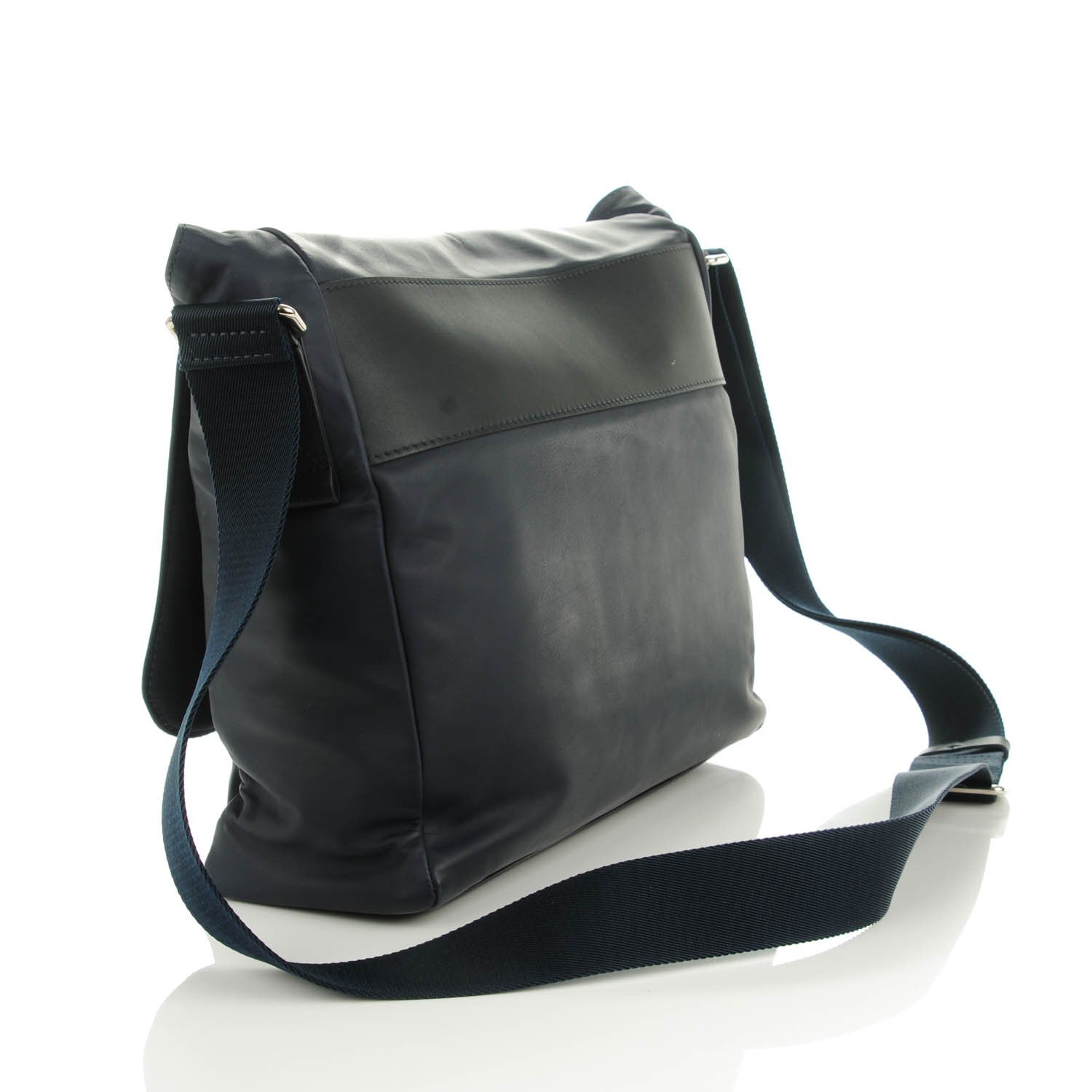 Louis Vuitton Calfskin Cross V Messenger Navy 3 of 8