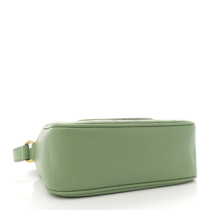 Gucci Sakai Be Green Calfskin Diagonal Stitched Small Blondie Shoulder Bag Light Green 4 of 10
