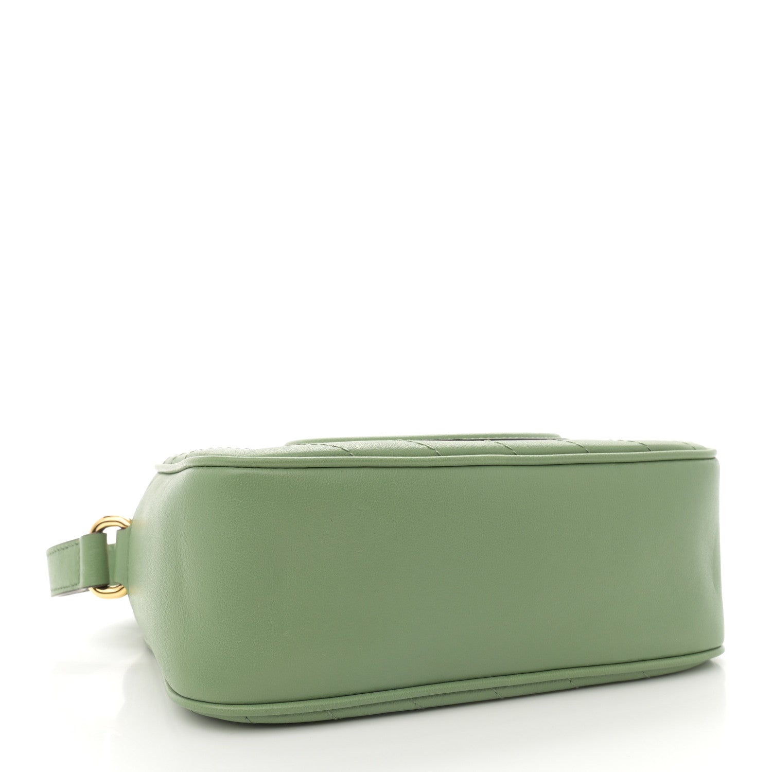 Gucci Sakai Be Green Calfskin Diagonal Stitched Small Blondie Shoulder Bag Light Green 4 of 10