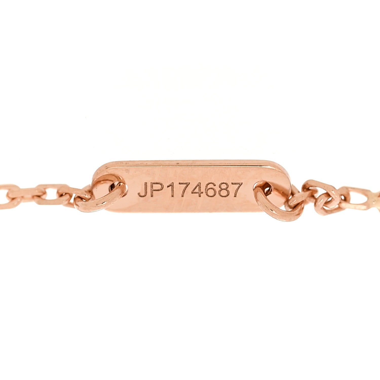 Van Cleef & Arpels 18K Rose Gold Sweet Alhambra Bracelet 5 of 6