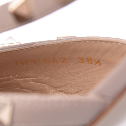 Valentino Garavani Nappa Rockstud Cross Strap D'Orsay 55mm Pumps 38.5 Poudre 8 of 10