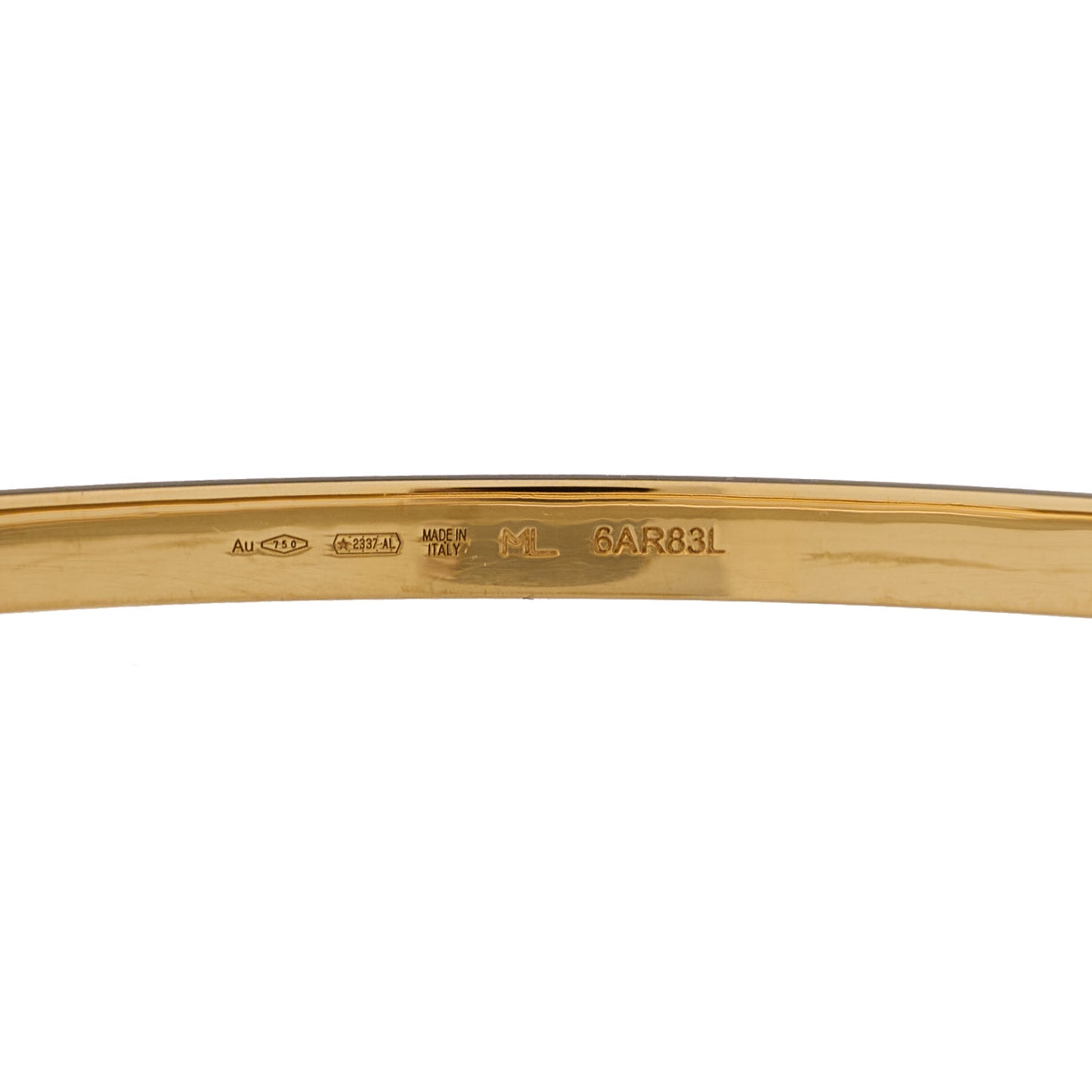 18K Yellow Gold B.Zero1 Cuff Bracelet ML