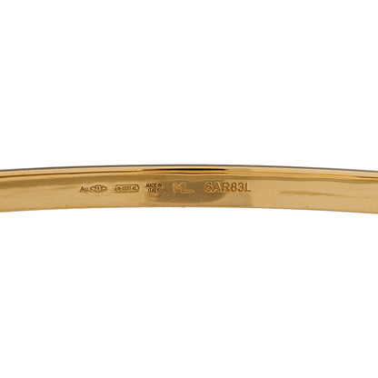 Bulgari 18K Yellow Gold B.Zero1 Cuff Bracelet ML 4 of 4
