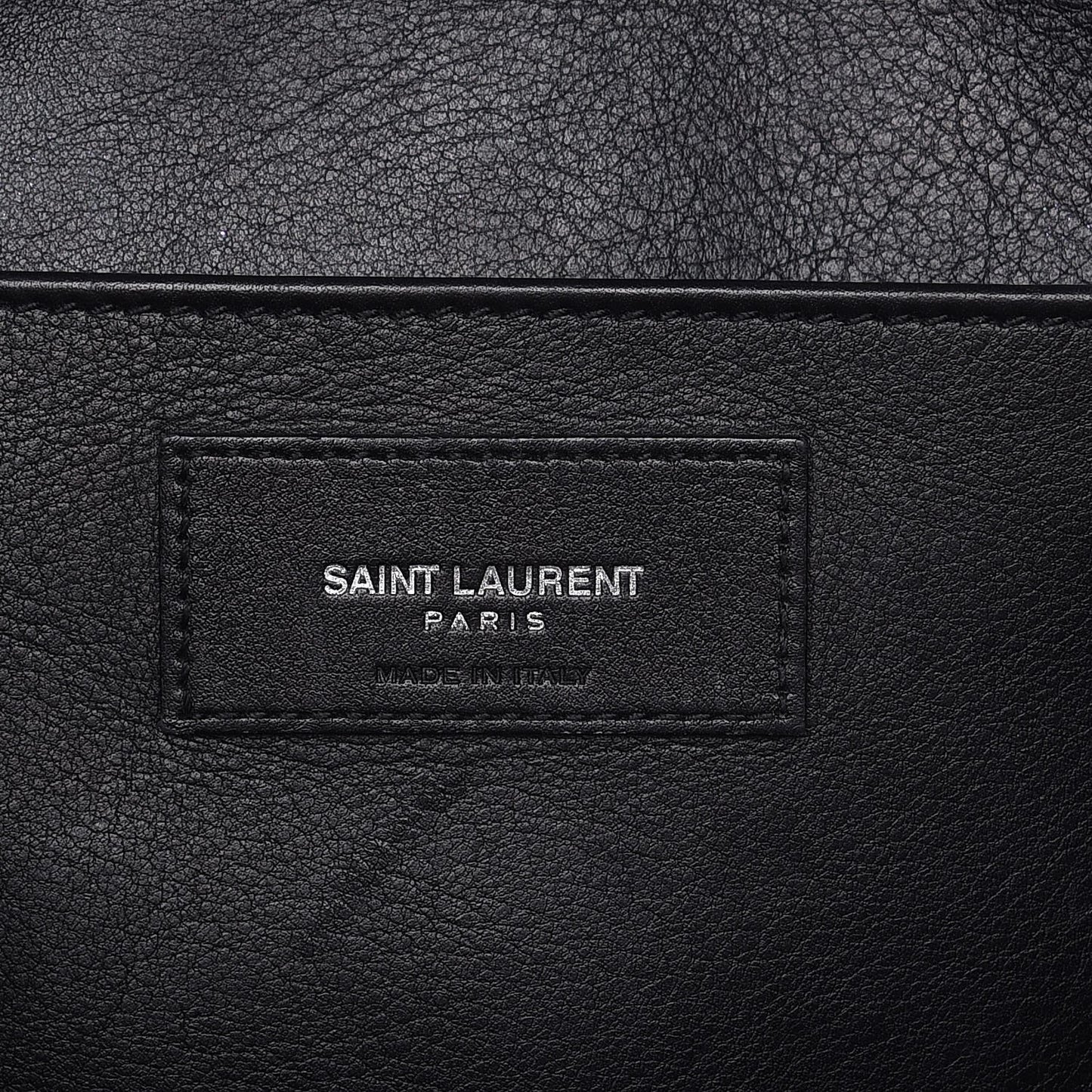 Smooth Calfskin Small Monogram Cabas Black