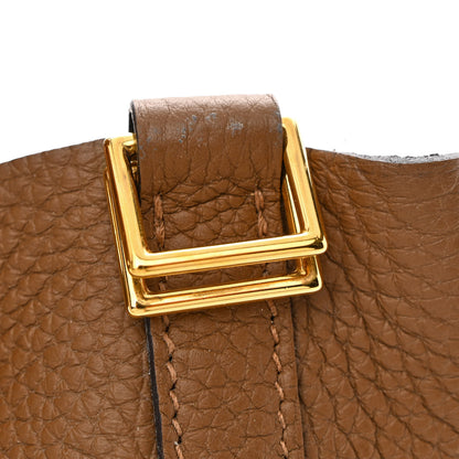 Hermes Taurillon Clemence Picotin Lock 18 PM Alezan 12 of 13