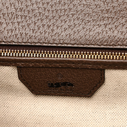 Gucci GG Supreme Monogram Studded Calfskin 100 Centennial Geometric Medium Bamboo 1947 Top Handle Bag Beige Ebony Multicolor 7 of 11